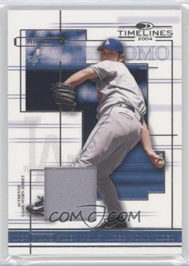 2004 Donruss Timelines Material #20 - Hideo Nomo Jsy - Courtesy of CheckOutMyCards.com