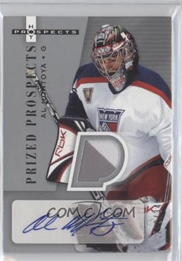 2005-06 Hot Prospects #253 - Al Montoya JSY AU RC (Rookie Card)/349 - Courtesy of CheckOutMyCards.com