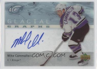 2007-08 Upper Deck Ice Glacial Graphs #GGCA - Mike Cammalleri - Courtesy of CheckOutMyCards.com