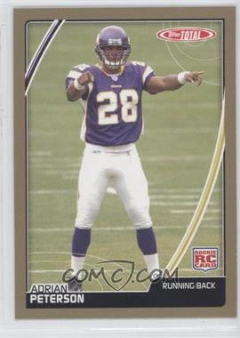 2007 Topps Total Gold #456 - Adrian Peterson - Courtesy of CheckOutMyCards.com
