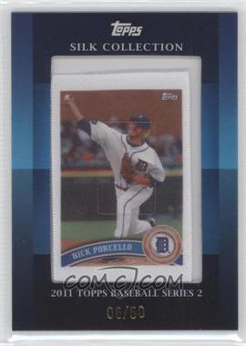 2011 Topps Silk Collection #114 - Rick Porcello/50 - Courtesy of CheckOutMyCards.com