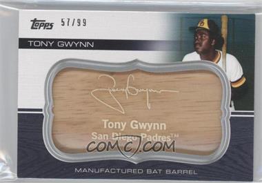 2010 Topps Update Manufactured Bat Barrel #MB132 - Tony Gwynn/99 - Courtesy of CheckOutMyCards.com
