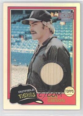 2001 Topps Archives Reserve Rookie Reprint Relics #ARR38 - Kirk Gibson Bat - Courtesy of CheckOutMyCards.com