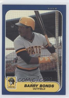 1986 Fleer Update #14 - Barry Bonds XRC (Rookie Card) - Courtesy of CheckOutMyCards.com