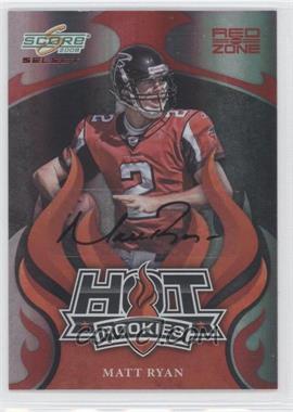 2008 Select Hot Rookies Autographs Red Zone #22 - Matt Ryan/25 - Courtesy of CheckOutMyCards.com