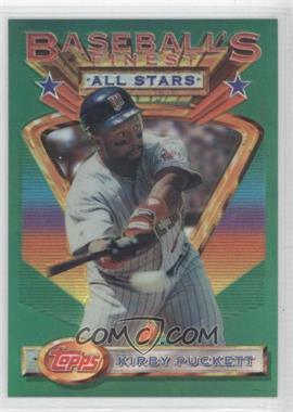 1993 Finest Refractors #112 - Kirby Puckett AS/241 - Courtesy of CheckOutMyCards.com