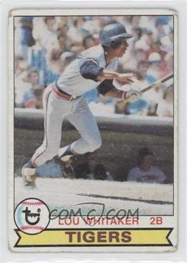 1979 Topps #123 - Lou Whitaker - Courtesy of CheckOutMyCards.com