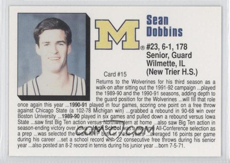 Sean Dobbins Michigan