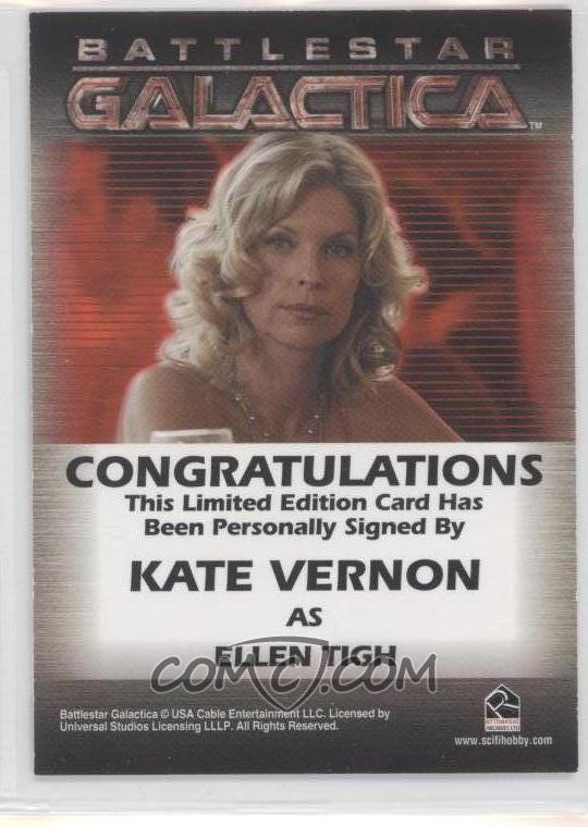 2006 Battlestar Galactica Season One Autographs KV Kate Vernon