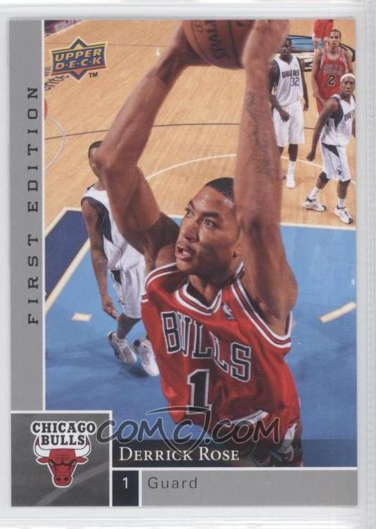 derrick rose basketball card. Derrick Rose